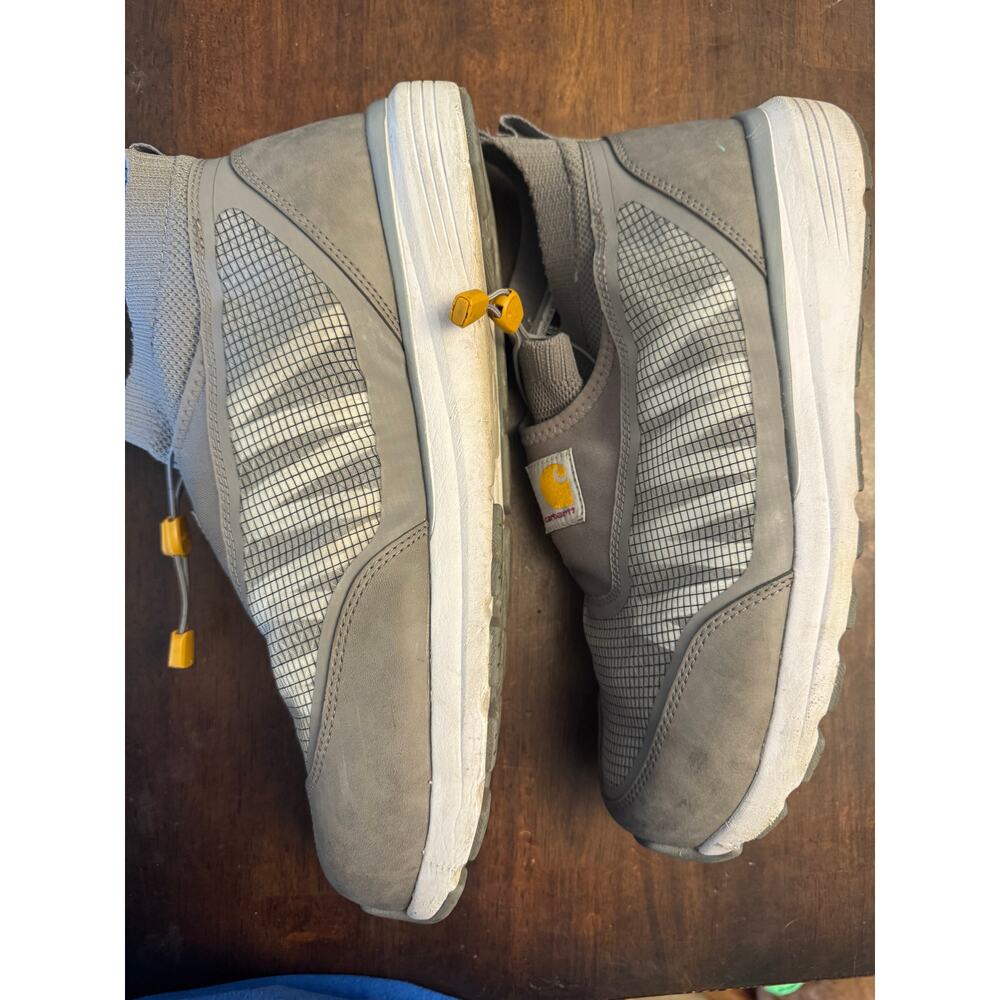 Carhartt men's haslett nano composite toe SD work shoes grey size 11.5 - Picture 3 of 7